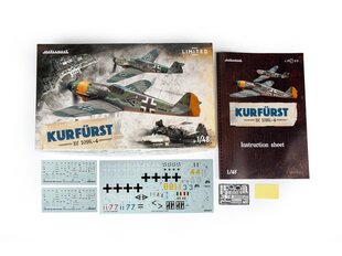 Līmējamais modelis Eduard - Messerschmitt Bf 109K-4 Kurfürst Limited edition, 1/48, 11177 cena un informācija | Konstruktori | 220.lv