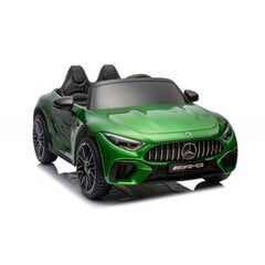Divvietīgs bērnu elektroauto AMG SL63, zaļš цена и информация | Электромобили для детей | 220.lv