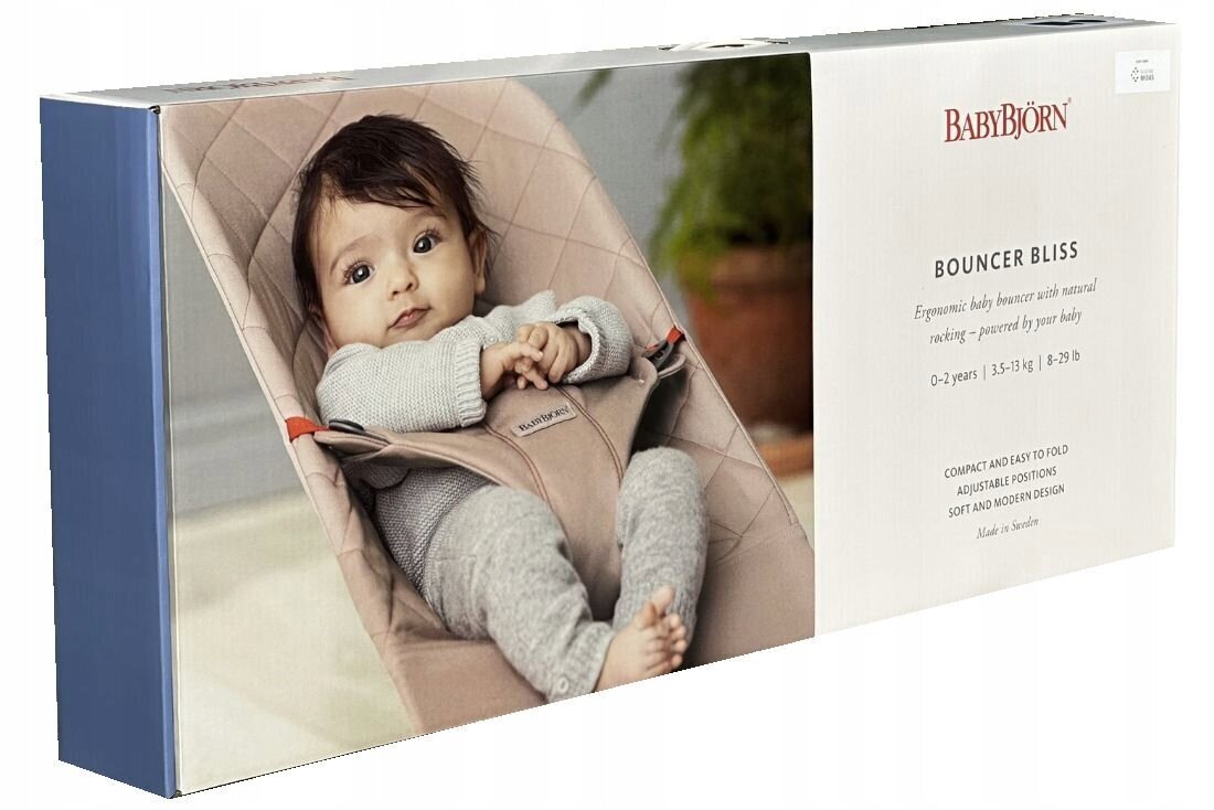 Šūpoles - krēsliņš mazulim Babybjorn Bliss, 39 x 56 cm цена и информация | Bērnu šūpuļkrēsliņi | 220.lv