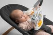 Šūpoles - krēsliņš mazulim Lionelo June, pelēks цена и информация | Bērnu šūpuļkrēsliņi | 220.lv