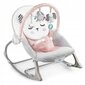 Bērnu šūpoles - sēdeklis Nukido 705102, rozā/pelēks cena un informācija | Bērnu šūpuļkrēsliņi | 220.lv
