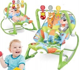 Šūpoles - sēdeklis mazulim, zaļš cena un informācija | Bērnu šūpuļkrēsliņi | 220.lv