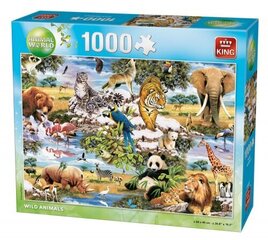 King - Puzzle 1000 Wonders Of The Wild цена и информация | Пазлы | 220.lv