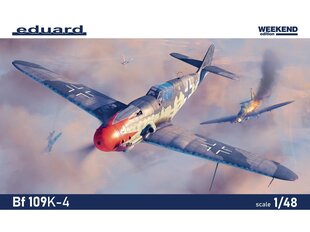 Сборная пластиковая модель. Eduard - Messerschmitt Bf 109K-4 Weekend edition, 1/48, 84197 цена и информация | Склеиваемые модели | 220.lv