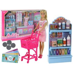 Anlily lelle ar veikala piederumiem Lean Toys цена и информация | Игрушки для девочек | 220.lv