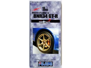 Fujimi - Комплект колес BNR34 GT-R 18", 1/24, 19290 цена и информация | Принадлежности для рисования, лепки | 220.lv