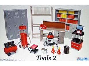 Fujimi - Garage & Tool Series Tools Set 2, 1/24, 11371 cena un informācija | Modelēšanas un zīmēšanas piederumi | 220.lv