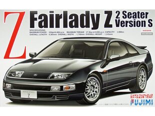 Сборная пластиковая модель. Fujimi - Nissan 300ZX (Z32) Fairlady Z Version S 2 Seater, 1/24, 04651 цена и информация | Конструкторы и кубики | 220.lv