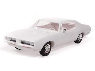 Сборная пластиковая модель. AMT - 1968 Pontiac GTO Hardtop, 1/25, 01411 цена и информация | Конструкторы и кубики | 220.lv