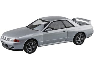 Līmējamais modelis Aoshima - The Snap Kit Nissan R32 Skyline GT-R / Spark Silver, 1/32, 06356 cena un informācija | Konstruktori | 220.lv