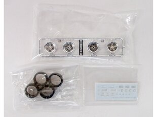 Комплект колес Aoshima Heart (5H) 14", 1/24, 05436 цена и информация | Конструкторы и кубики | 220.lv