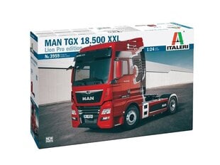 Italeri - MAN TGX 18.500 XXL Lion Pro Edition, 1/24, 3959 цена и информация | Склеиваемые модели | 220.lv