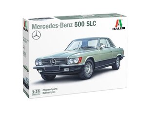 Līmējamais modelis Italeri - Mercedes-Benz 500 SLC, 1/24, 3633 цена и информация | Склеиваемые модели | 220.lv