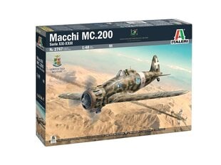Līmējamais modelis Italeri - Macchi C.200 Serie XXI-XXIII, 1/48, 2767 cena un informācija | Līmējamie modeļi | 220.lv