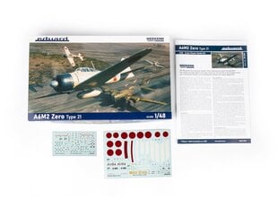 Eduard - Mitsubishi A6M2 Zero Type 21 Weekend edition, 1/48, 84189 цена и информация | Kонструкторы | 220.lv
