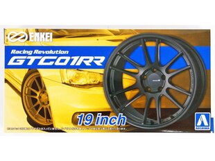 Riteņu komplekts Aoshima - Enkei GTC01RR 19", 1/24, 05331 cena un informācija | Konstruktori | 220.lv