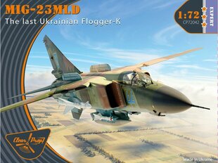 Clear Prop! - MiG-23MLD The last Ukrainian Flogger-K / Expert Kit, 1/72, CP72042 цена и информация | Конструкторы и кубики | 220.lv