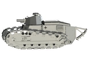 Metal Time - Конструктор Nimble Fighter Renault FT-17 Tank (механический), MT010 цена и информация | Kонструкторы | 220.lv
