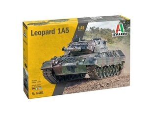 Līmējamais modelis Italeri - Leopard 1A5, 1/35, 6481 цена и информация | Склеиваемые модели | 220.lv