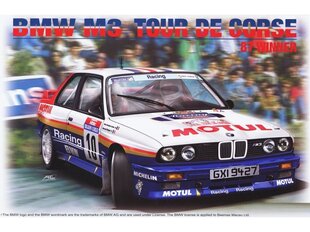 Līmējamais modelis Beemax - BMW M3 Tour de Corse '87 Winner, 1/24. 24029 cena un informācija | Konstruktori | 220.lv