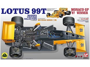 Сборная пластиковая модель. Beemax - Lotus 99T '87 Monaco Winner, 1/12. 12001 цена и информация | Kонструкторы | 220.lv