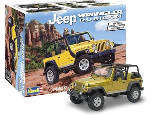 Līmējamais modelis Revell - Jeep Wrangler Rubicon, 1/25, 14501 cena un informācija | Līmējamie modeļi | 220.lv