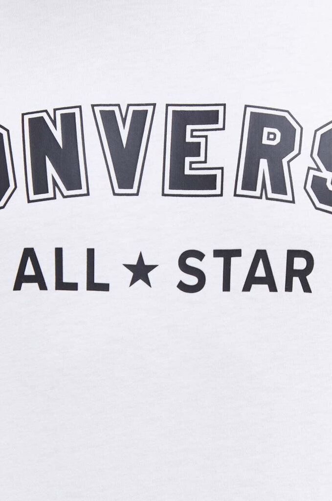 T-Krekls unisex Converse All Star Tee 10024566 A04, balts цена и информация | Vīriešu T-krekli | 220.lv