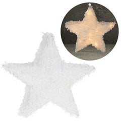 звезда с подсветкой, 75 см, черная цена и информация | Рождественские украшения | 220.lv