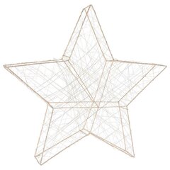 звезда с подсветкой, 75 см, черная цена и информация | Рождественское украшение CA1029 | 220.lv