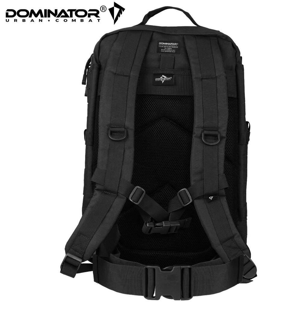 Ceļojumu mugursoma Dominator Urban Combat Warrior Tac, 40l, melna цена и информация | Sporta somas un mugursomas | 220.lv