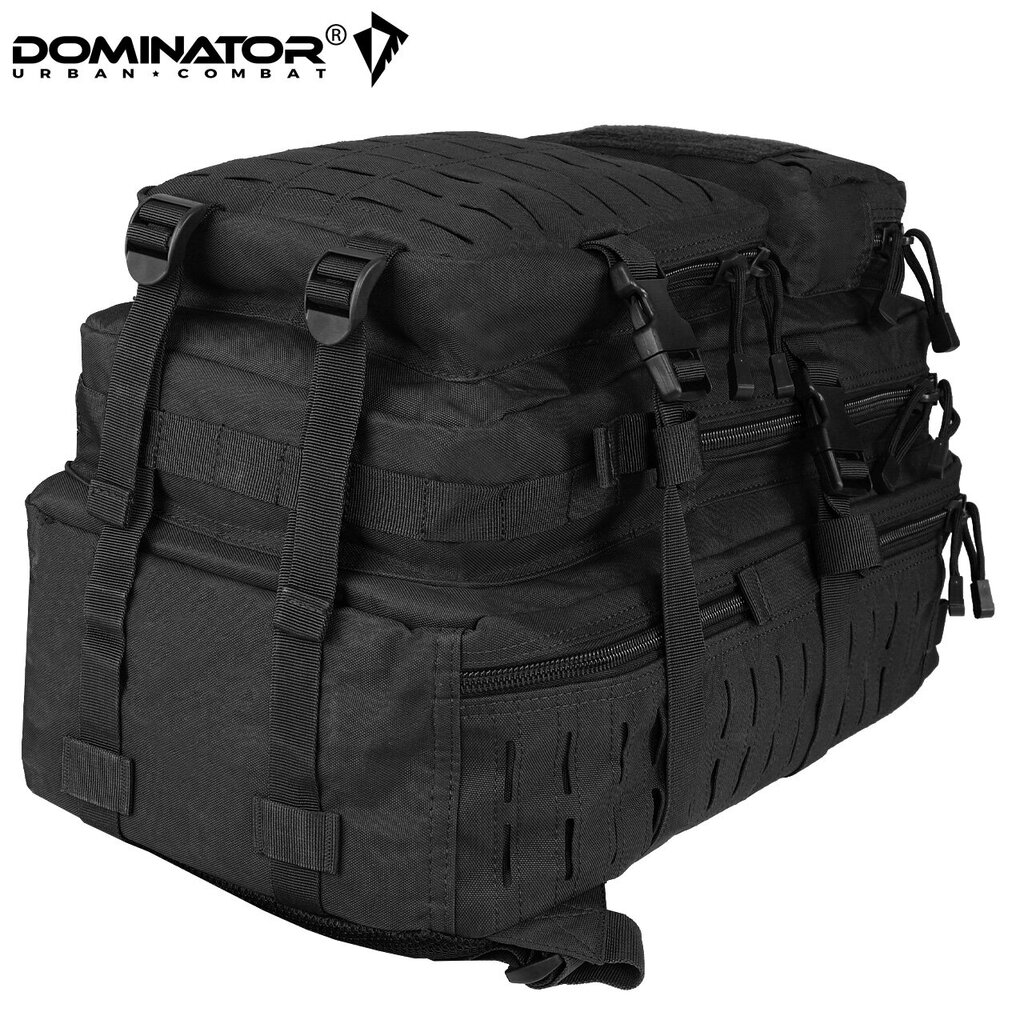 Ceļojumu mugursoma Dominator Urban Combat Warrior Tac, 40l, melna цена и информация | Sporta somas un mugursomas | 220.lv