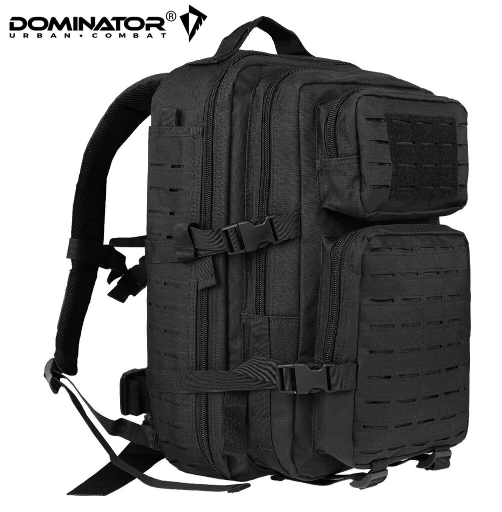 Ceļojumu mugursoma Dominator Urban Combat Warrior Tac, 40l, melna цена и информация | Sporta somas un mugursomas | 220.lv