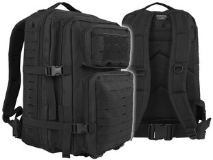 Ceļojumu mugursoma Dominator Urban Combat Warrior Tac, 40l, melna цена и информация | Спортивные сумки и рюкзаки | 220.lv