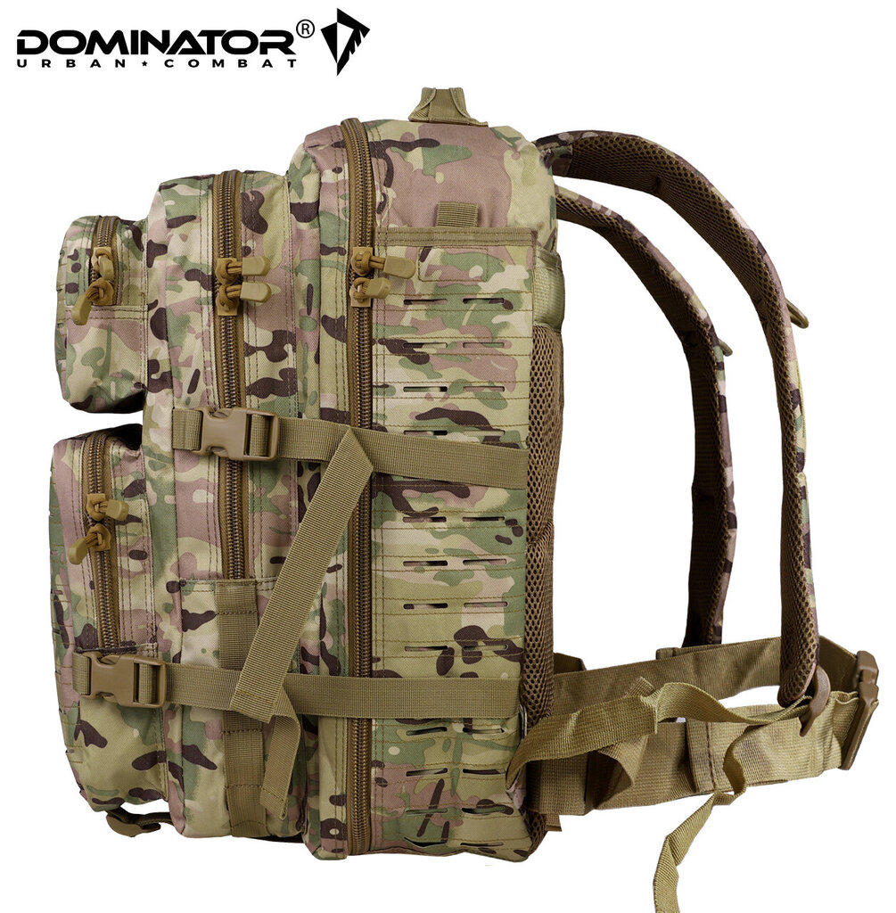 Ceļojumu mugursoma Dominator Urban Combat Warrior Tac Multitarn, 40l, dažādu krāsa cena un informācija | Sporta somas un mugursomas | 220.lv