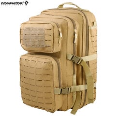 Ceļojumu mugursoma Dominator Urban Combat Warrior Tac 40l, brūna цена и информация | Рюкзаки и сумки | 220.lv