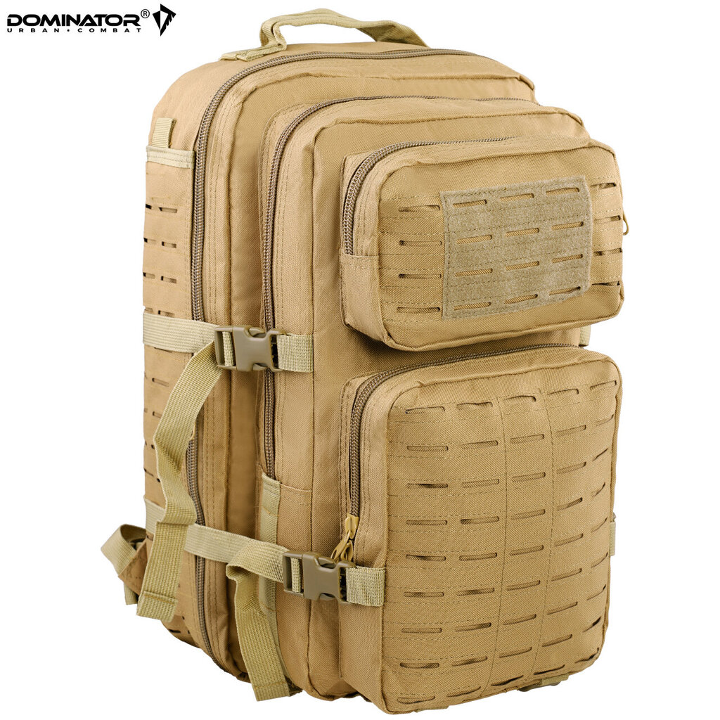 Ceļojumu mugursoma Dominator Urban Combat Warrior Tac 40l, brūna cena un informācija | Sporta somas un mugursomas | 220.lv