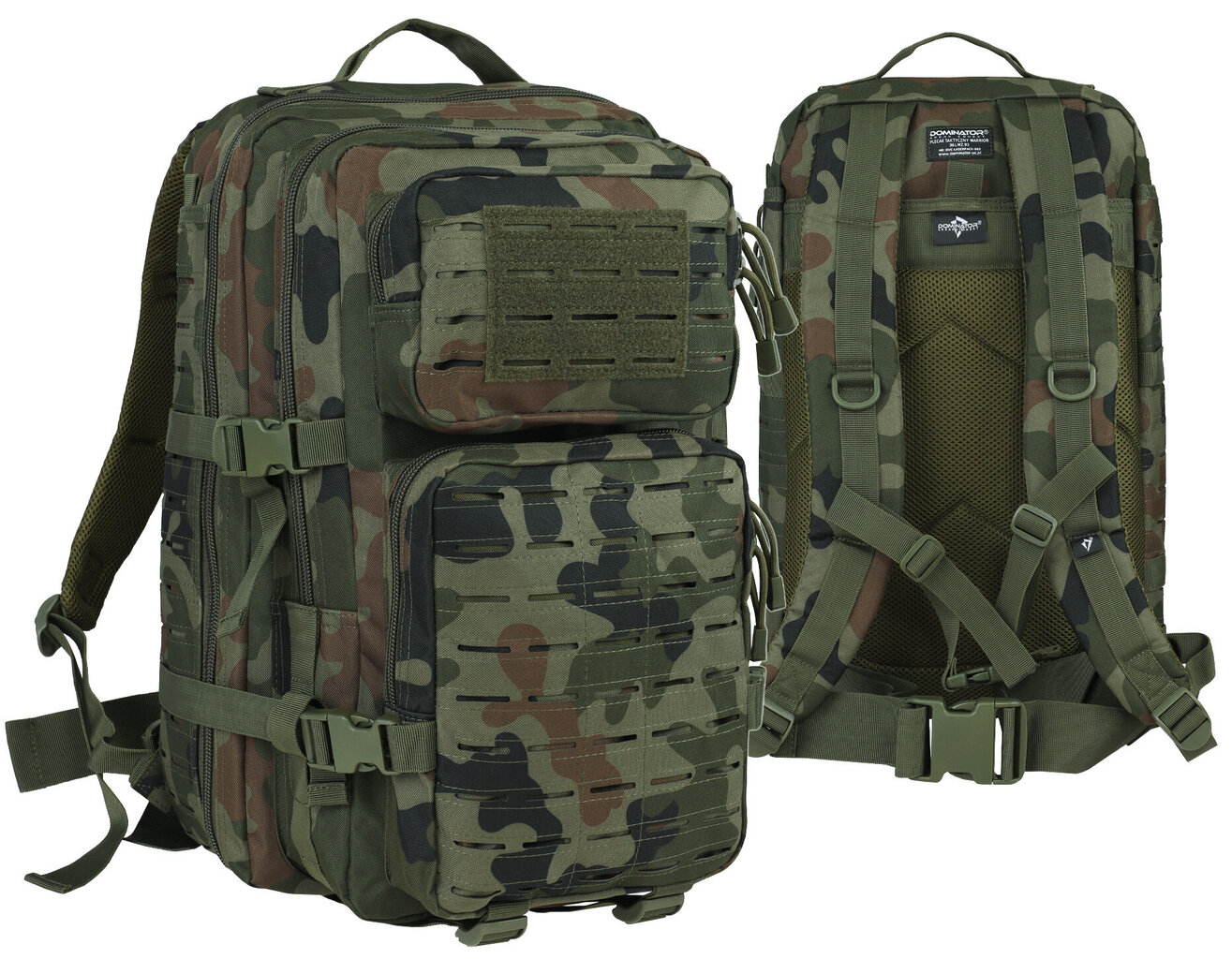 Ceļojuma mugursoma Dominator Urban Combat Warrior Tac, 36l,zaļa cena un informācija | Sporta somas un mugursomas | 220.lv