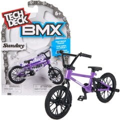 Velosipēds pirkstiem Spin Master Tech Deck BMX Sunday, violets cena un informācija | Rotaļlietas zēniem | 220.lv