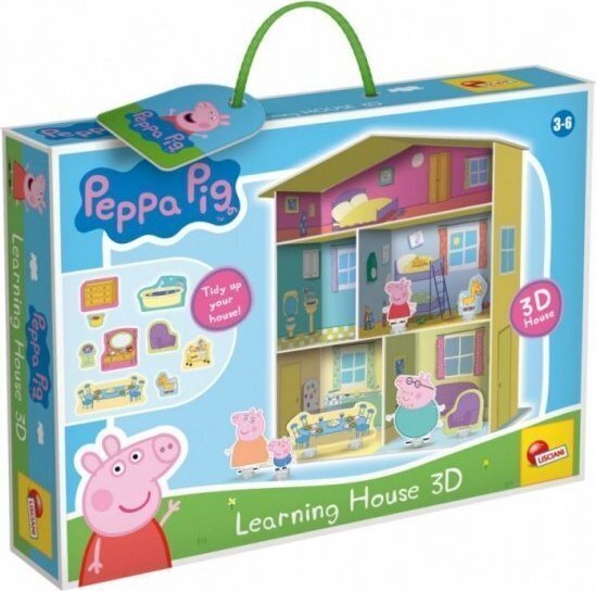 Izglītojoša spēle Lisciani Peppa Pig - Learning House 3D цена и информация | Attīstošās rotaļlietas | 220.lv