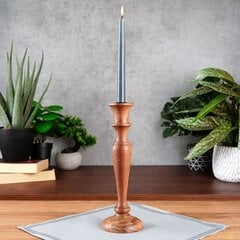 Koka svečturis 31,5 cm cena un informācija | Sveces un svečturi | 220.lv