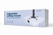 Stiprinājums projektoram Gembird Adjustable Ceiling Mount for Projector| Beamer цена и информация | TV kronšteini | 220.lv