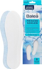 Освежающие стельки Balea Fresh белые, размер 42–44, 8 пар цена и информация | Для ухода за обувью и одеждой | 220.lv