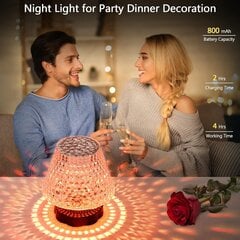 Светодиодная настольная лампа Rouclo, 16 цветов цена и информация | Настольные светильники | 220.lv