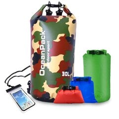 Водонепроницаемый рюкзак JAMUILS Dry Bag, 30 л цена и информация | Спортивные сумки и рюкзаки | 220.lv