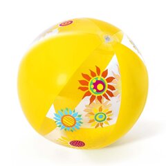 Пляжный мяч, 51 см, желтый цена и информация | Надувные и пляжные товары | 220.lv