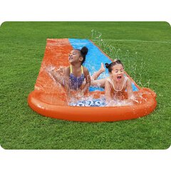 Ūdens slidkalniņš Bestway, oranžs/zils, 488 cm cena un informācija | Ūdens, smilšu un pludmales rotaļlietas | 220.lv