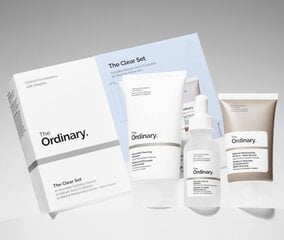 Sejas kopšanas komplekts The Ordinary Clear Set: tīrīšanas līdzeklis, 50 ml + serums, 30 ml + krēms, 30 ml cena un informācija | The Ordinary Smaržas, kosmētika | 220.lv