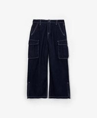 Синие утепленные джинсы для девочек Gulliver цена и информация | Штаны для девочки ABN-2959/KOR/086 | 220.lv