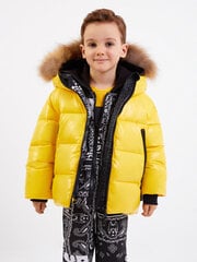 Куртка для мальчиков Gulliver, желтая цена и информация | Куртки для мальчиков | 220.lv