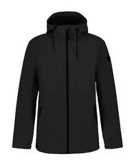 Icepeak vīriešu softshell virsjaka ADRIAT, melna цена и информация | Мужские куртки | 220.lv